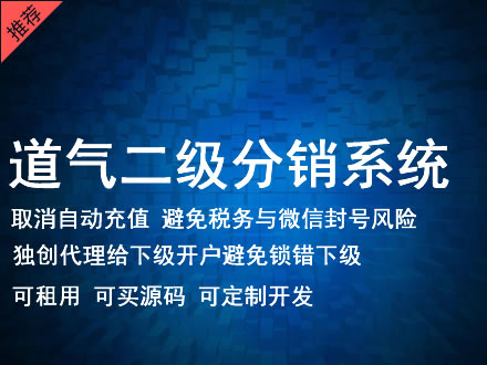 大庆市道气二级分销系统 分销系统租用 微商分销系统 直销系统